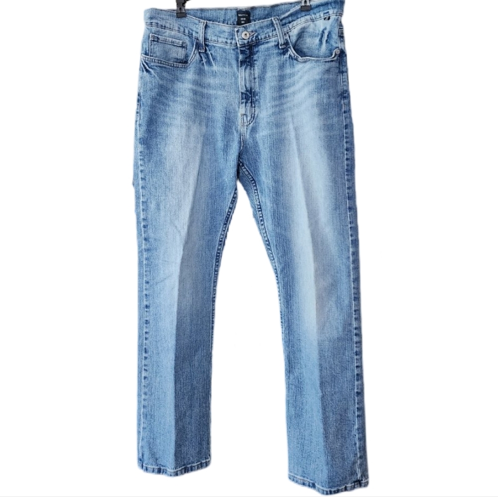 Nautica Blue‎ Denim Jeans Straight Leg Men's 36/30
